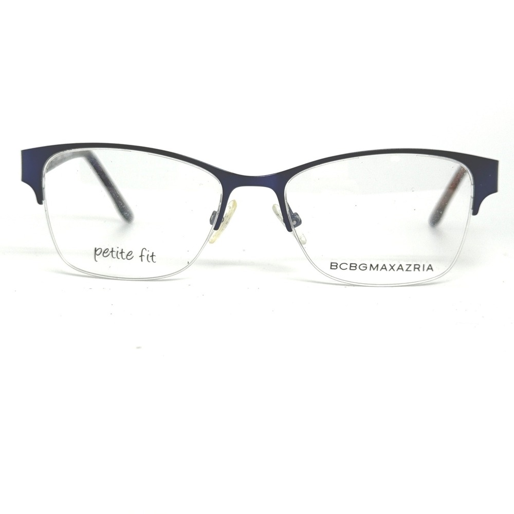 BCBGMAXAZRIA Womens Petite Fit Irina Eggplant Eyeglasses Frames 49 16 125 21329
